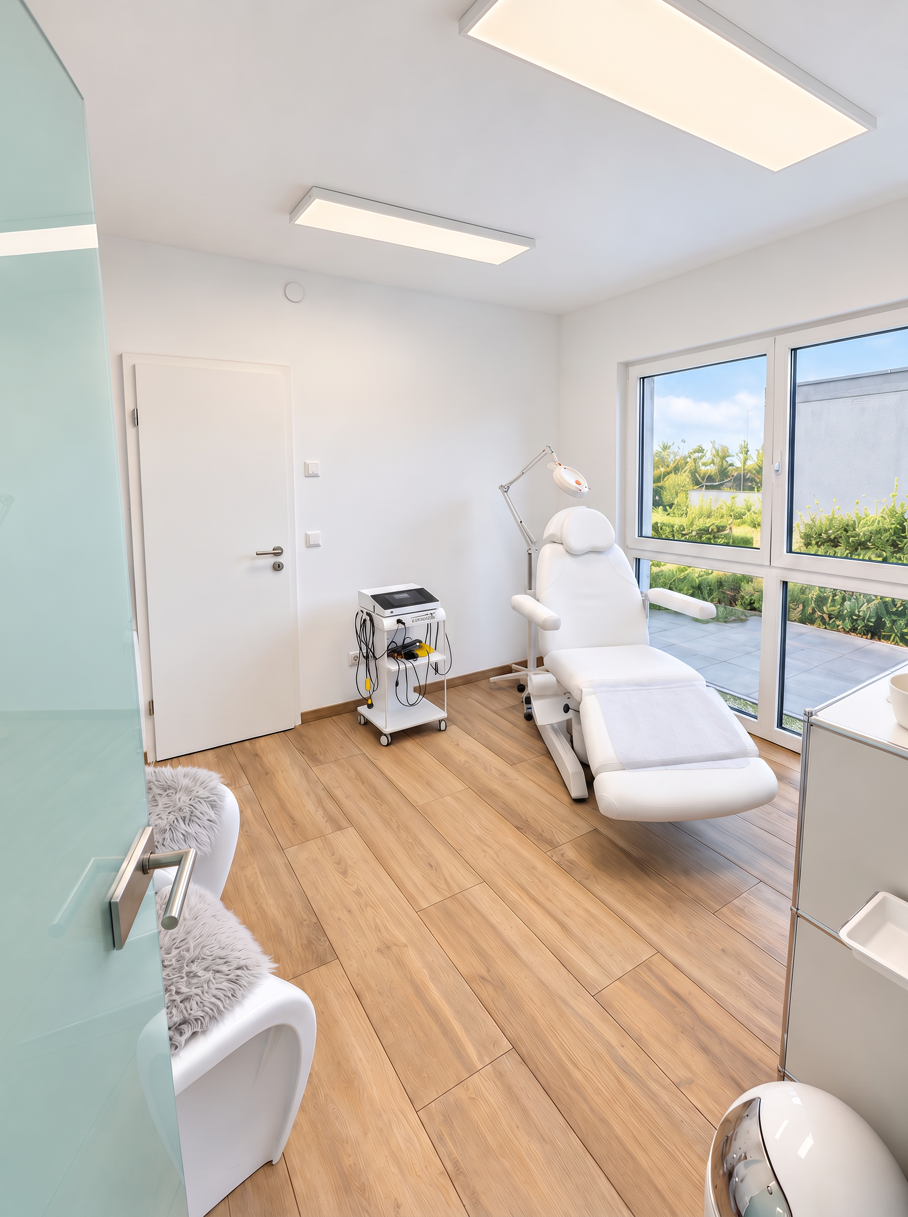 Weiterer heller Behandlungsraum der medical lounge